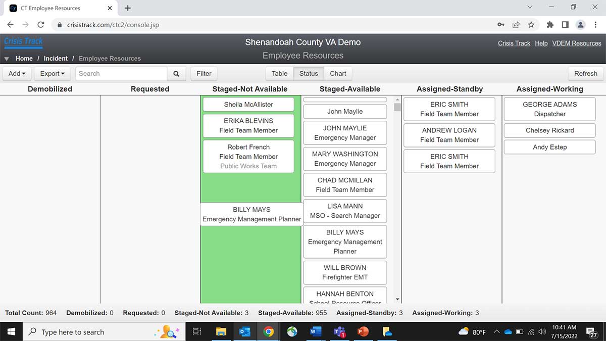 Crisis Track | Damage Assessment Software | Juvare